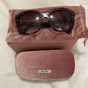 MiuMiu sun glasses